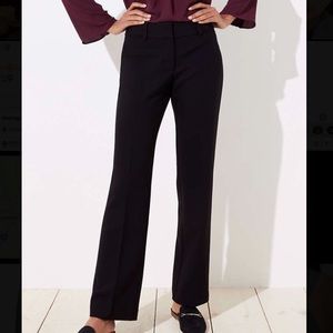 LOFT | Curvy Dress Trouser (black)